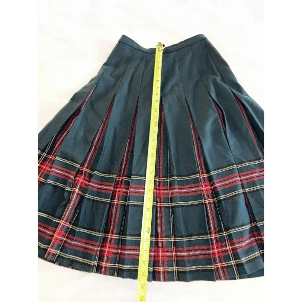 Women’s Vintage Tanjay Plaid Skirt